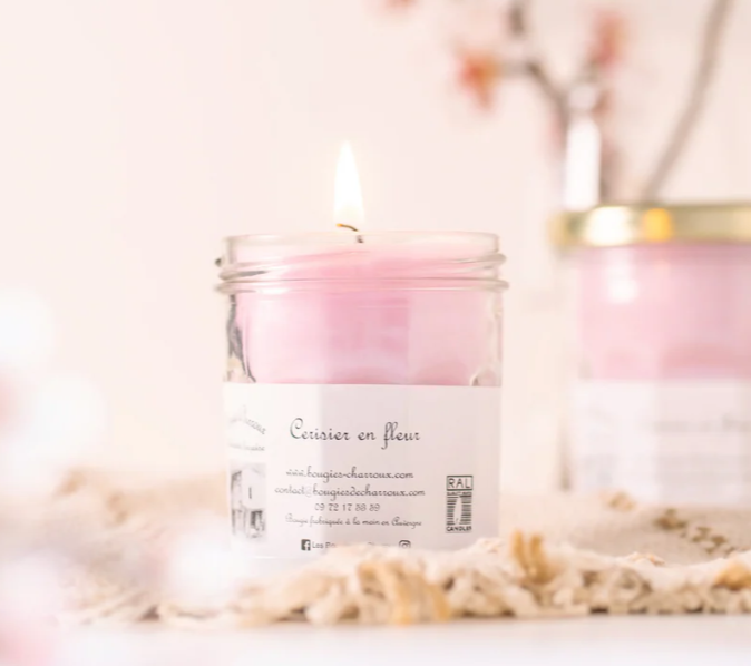Bougie "cerisier en fleur"